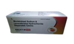 Montelukast Sodium  & Levocetirizine Dihydrochloride Dispersible Tablets