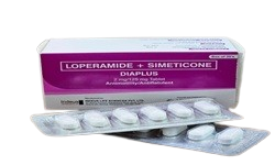 Loperamide 2mg and Simethicone 125mg tablet